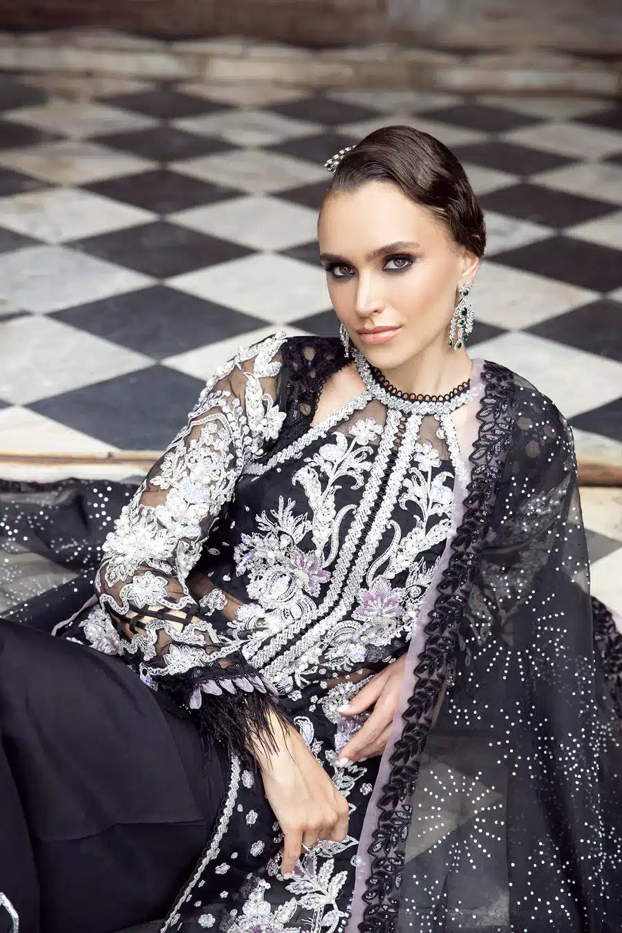 Maryam Hussain | Raha Luxury Festive 23 | Danisa - House Of Anaya