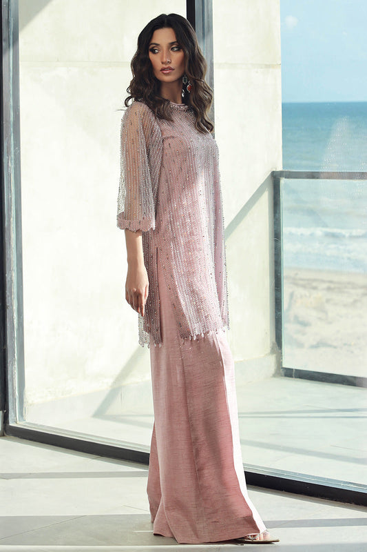 Wardha Saleem | Luxury Pret Fusion Wear | AVA (2PC) - House Of Anaya