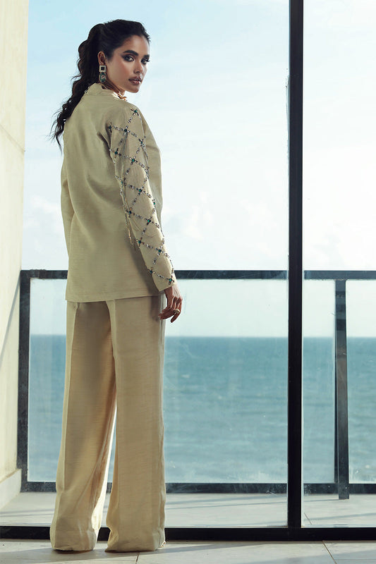 Wardha Saleem | Luxury Pret Fusion Wear | CLARA (2PC) - House Of Anaya