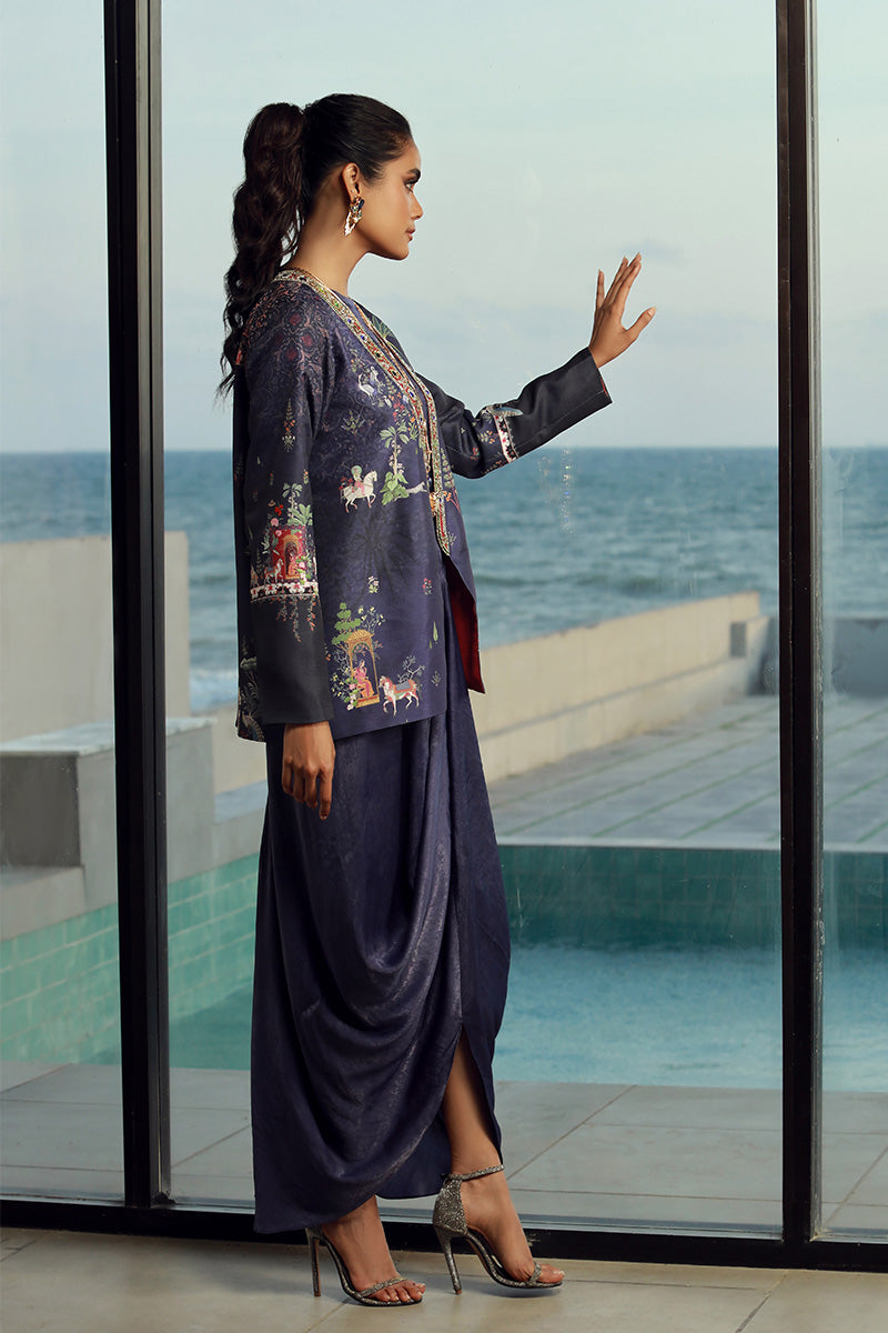 Wardha Saleem | Luxury Pret Fusion Wear | ANYA (2PC) - House Of Anaya