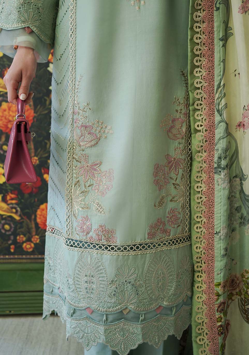 Zarqash | Tresor Luxury Lawn 24 | ZQT 009 GISELLE - House Of Anaya