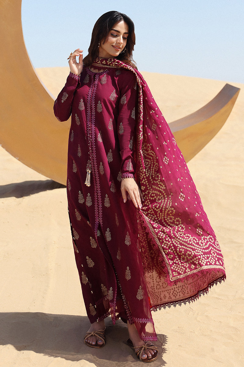 Cross Stitch | Eid Lawn 24 | CRIMSON AURA - House Of Anaya