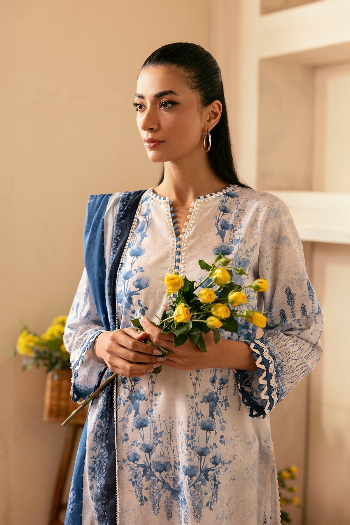 Sahar | Selene 25 | Sapphire Petal - House Of Anaya
