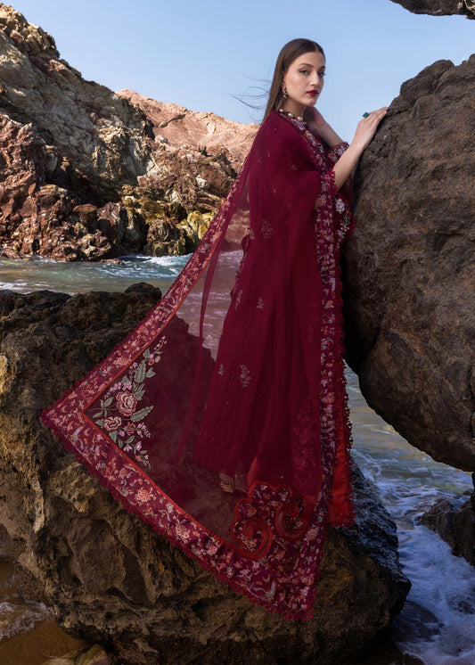 Crimson | Flow by Crimson | Parsi Threads - D5 B