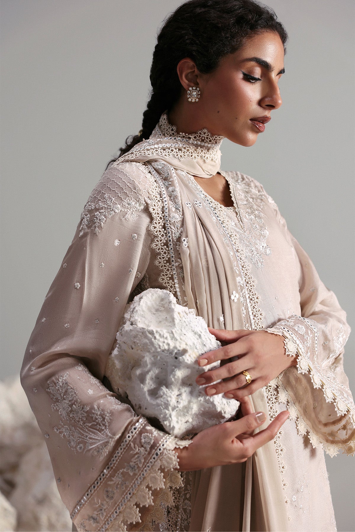 Afrozeh | Slate Ready to Wear | Xavian