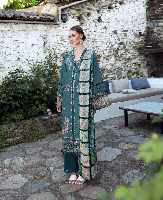 Republic Womenswear | Aylin Summer Lawn 24 | Fleur (D2-B) - House Of Anaya