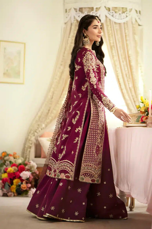 Qalamkar | Dilnaz Wedding Formals | DN-07 ALEENA - House Of Anaya