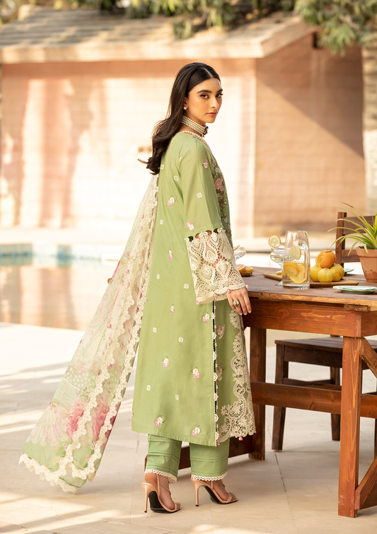 Elaf Premium | Luxury Lawn 25 | ELM-08 FIZZAH