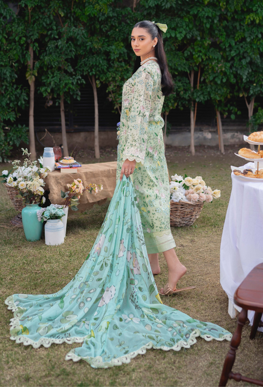 Humdum | Gardenia Lawn 24 | Printkari Lawn PLG 07 - House Of Anaya