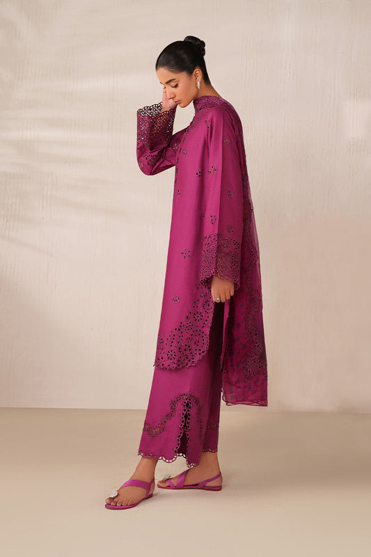 Iznik | Ramadan Edit | UE-593 Embroidered Textured Lawn