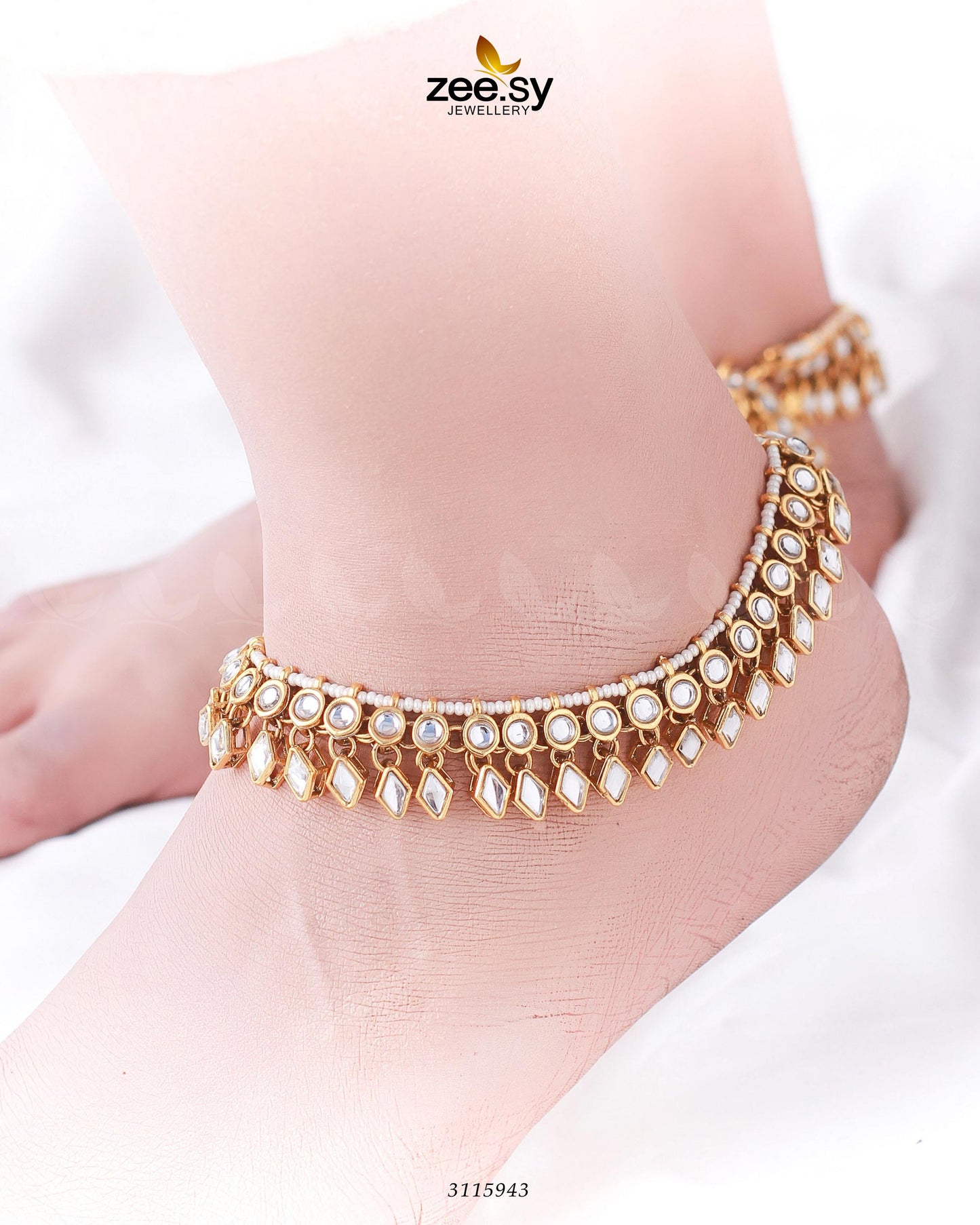 Tsavorite Anklet - Libasekhas