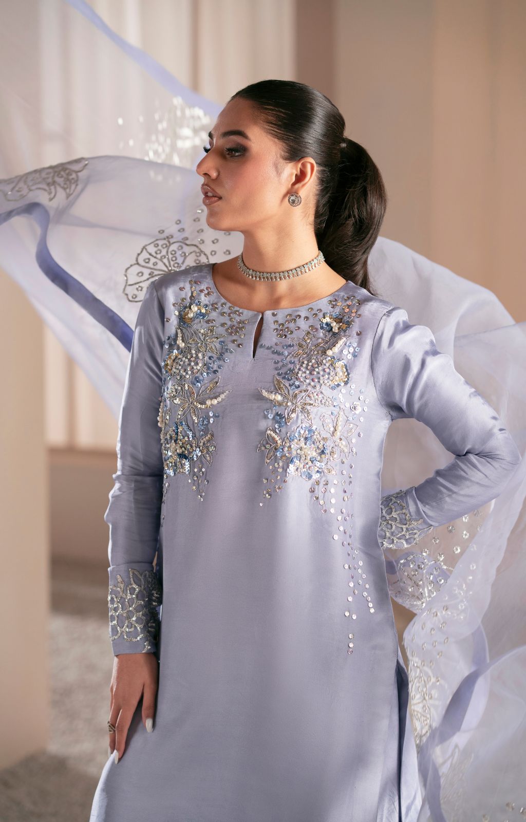 Ajr Couture | Symphony Luxe Festive 25 | Crimson