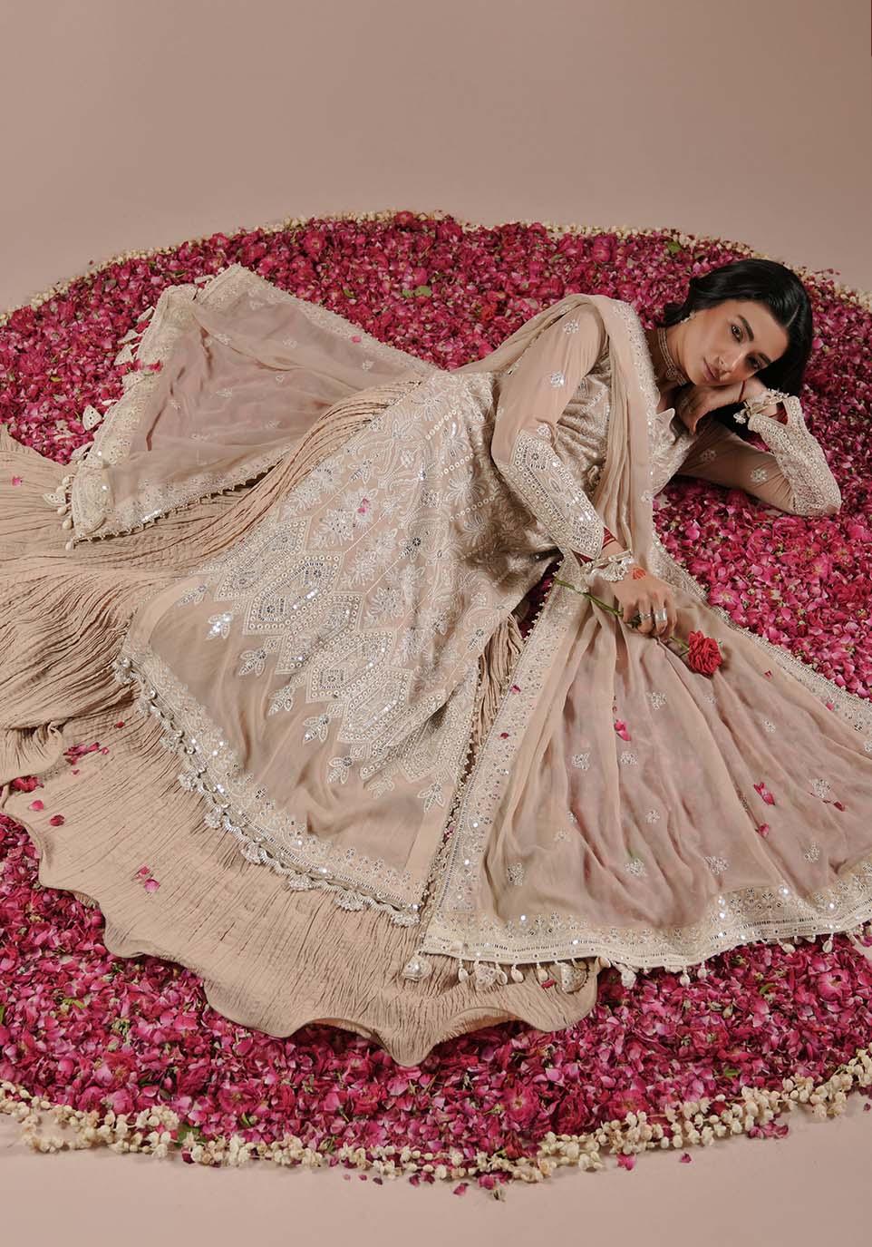 Zarqash | Lakhnawi Festive Chiffon 24 | ZQ 005B LIBA