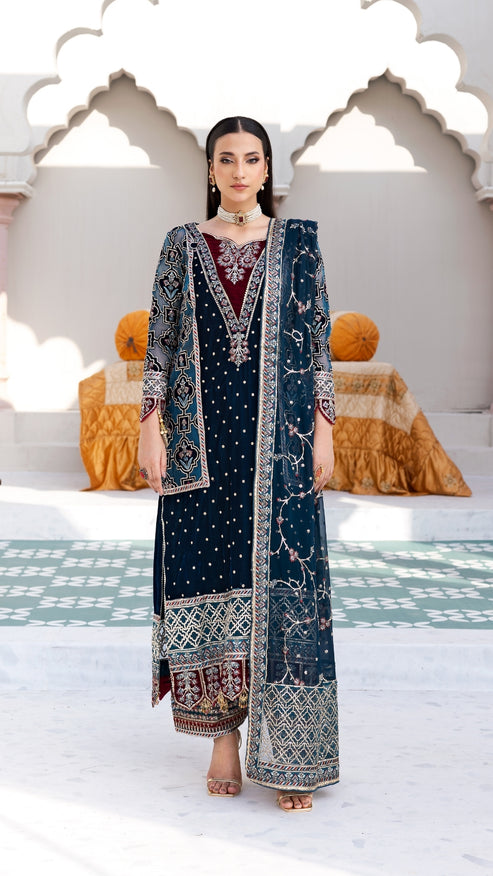 Zebtan | Andaz e Makhmal | ZAM-08 - House Of Anaya