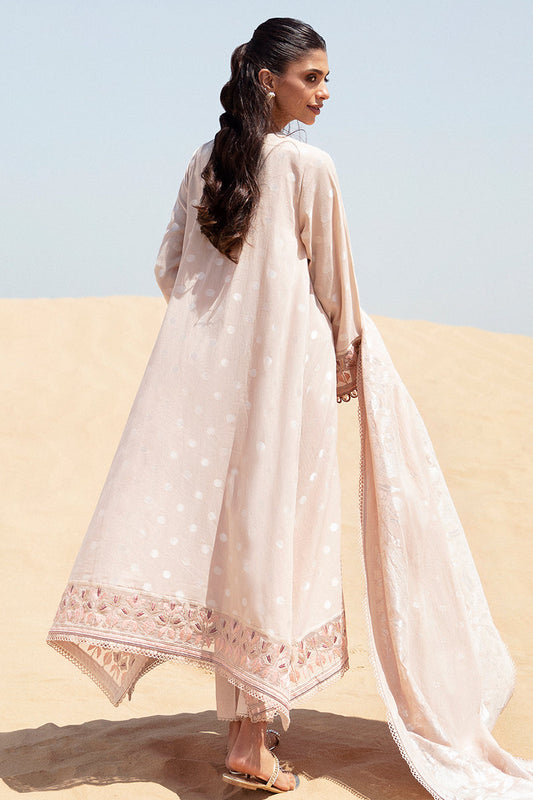 Cross Stitch | Eid Lawn 24 | DUSTY ROSE - House Of Anaya