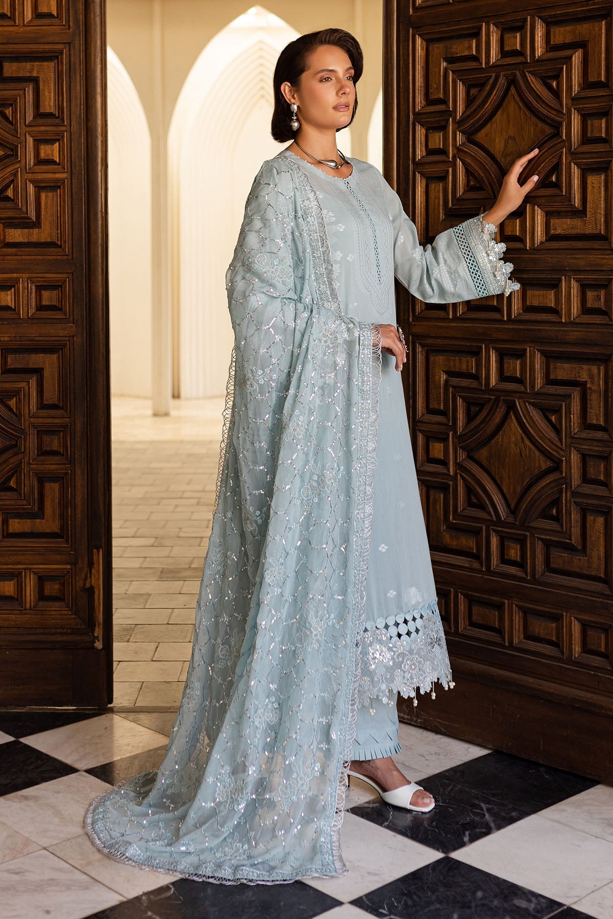 Nureh | Lawn Jacquard | NE-154