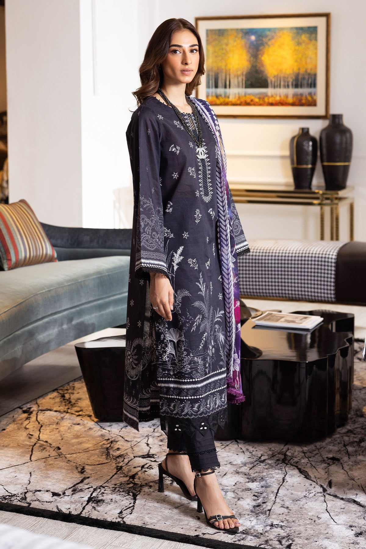 Nureh | Printed lawn 25 | SP-118