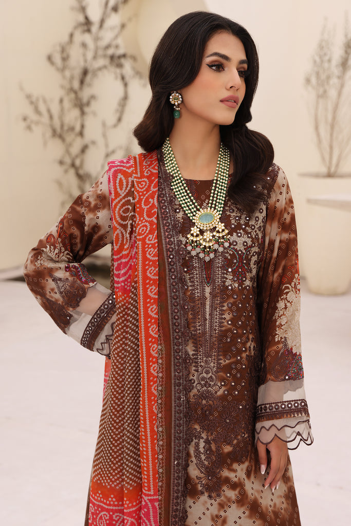 Charizma | Naranji Embroidered Lawn 24 | CN4-008 - House of Zarish