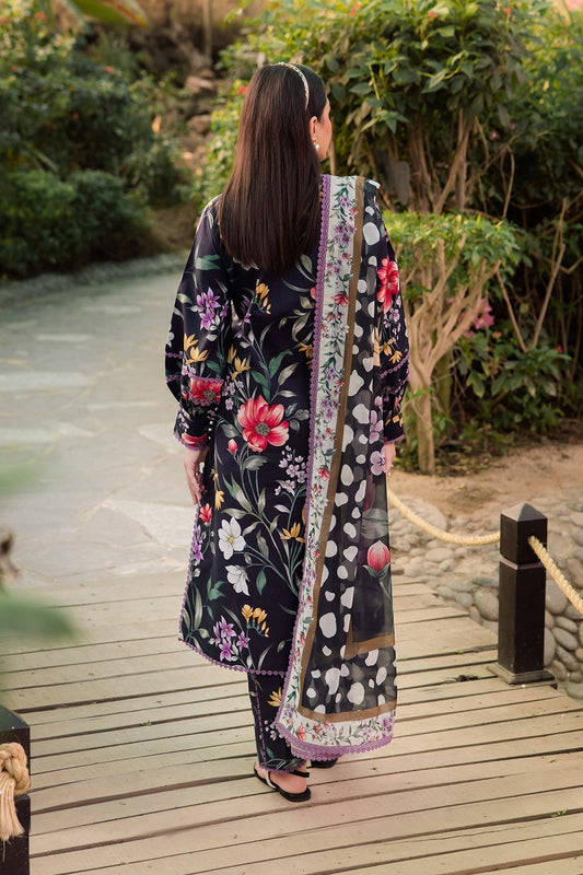 Alizeh | Sheen Lawn Prints 24 | VIOLA - House Of Anaya