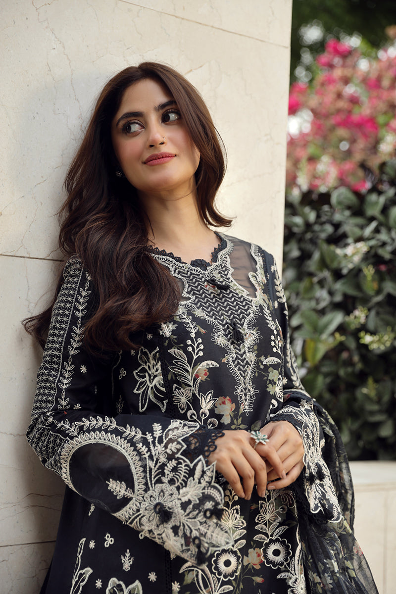 Qalamkar | Festive Lawn 2024 | PS-07 HAMNA - House Of Anaya