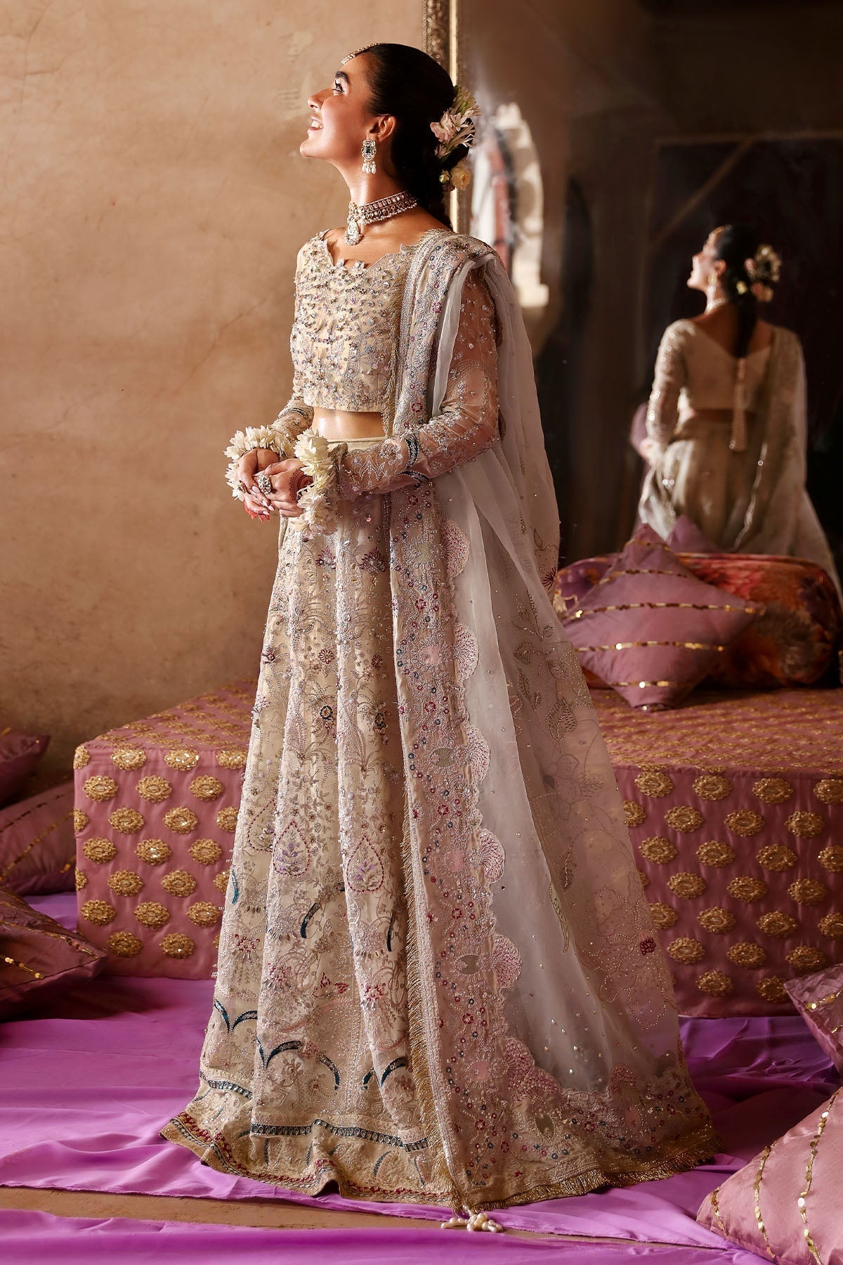 Nureh | Jhoomro Wedding Formals | NL-72 CHANDNI - House Of Anaya