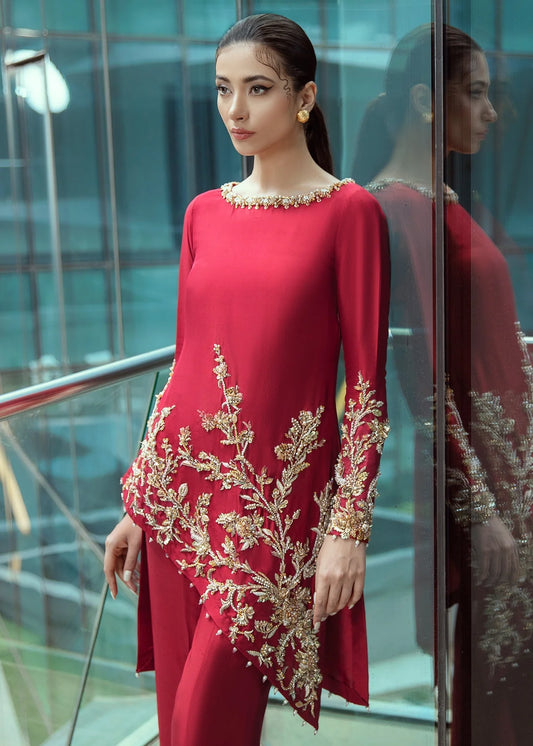 Kanwal Malik | Tesoro Collection | Red Rouge
