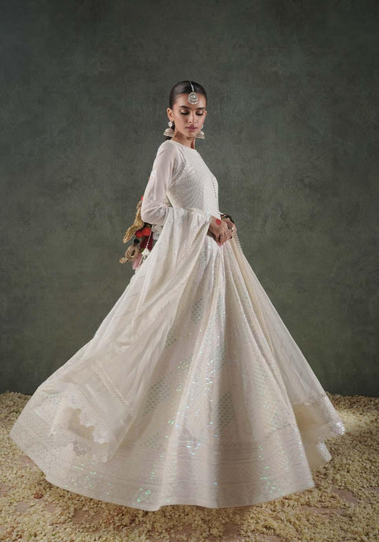 Zarqash | Lakhnawi Festive Chiffon 24 | ZQL 006A MAYA