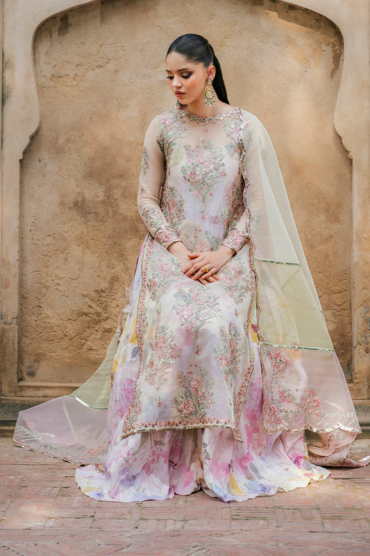 Iznik | Exclusive Formals | UE-320 Printed Raw Silk