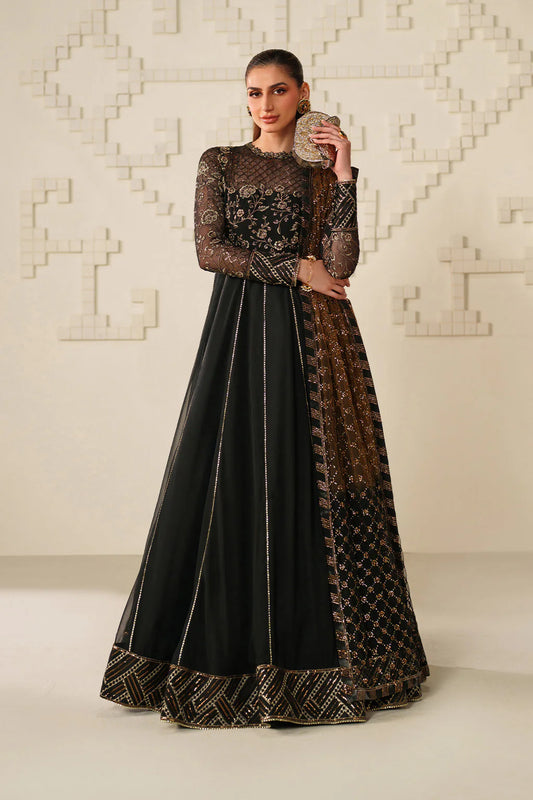 Iznik | Festive Formals | UE-621 Embroidered Chiffon