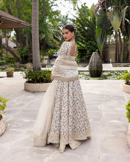 Faiza Saqlain | Zinnia Lawn 25 | Vinika - House Of Anaya