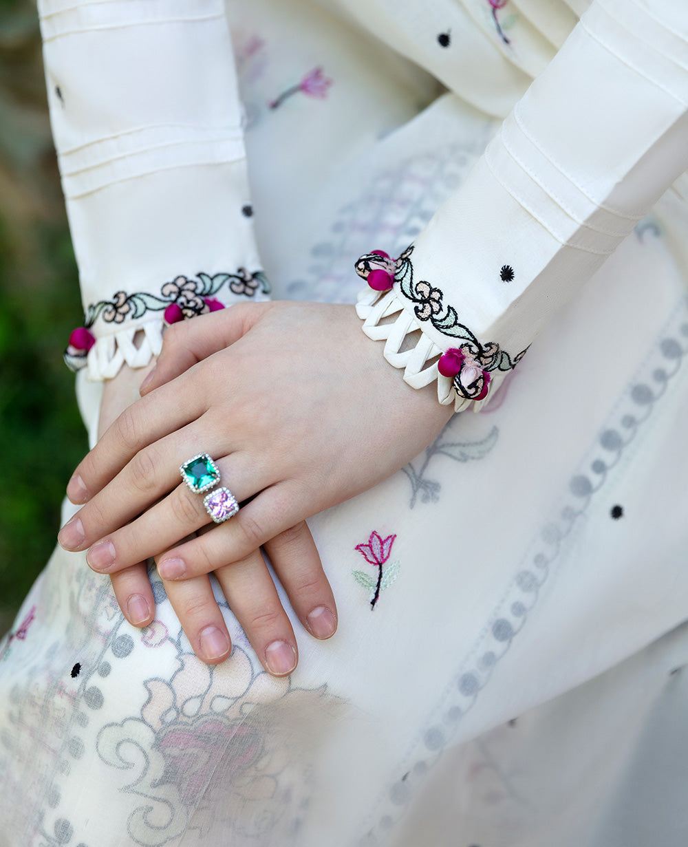 Republic Womenswear | Aylin Summer Lawn 24 | Muguet (D1-B) - House Of Anaya