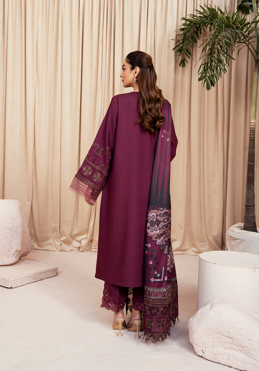 Zarqash | The Winter Luxe Pret | PLUM REVERI