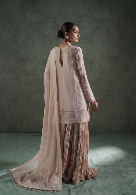 Zarqash | Lakhnawi Festive Chiffon 24 | ZQL 008A HAIYA