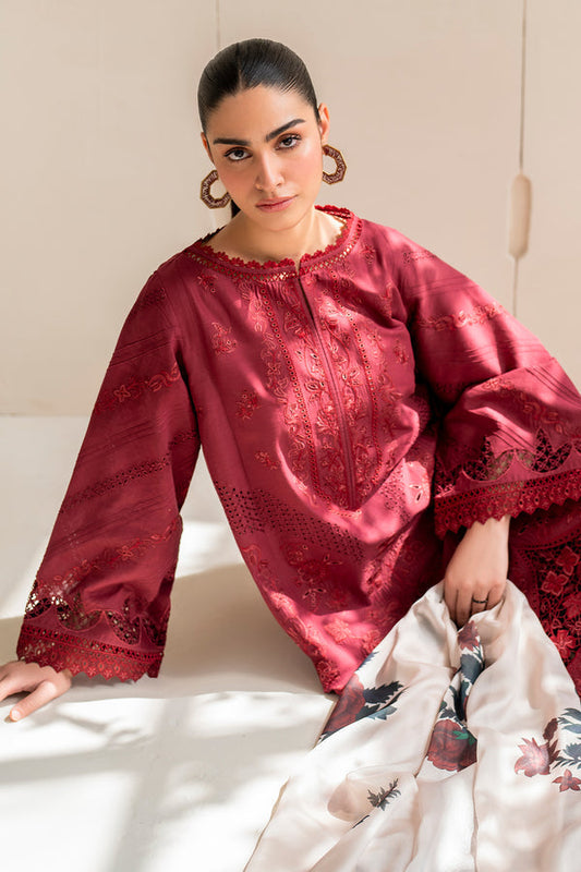 Baroque | Luxury Pret 24 | LAWN UF-676 - House Of Anaya