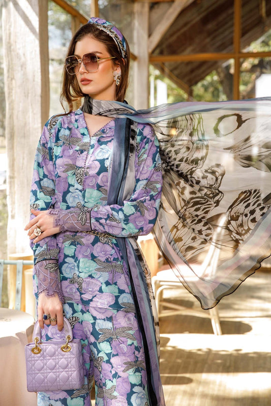 MARIA B DIGITAL LAWN D-96039 C - Riwayat-e-khas
