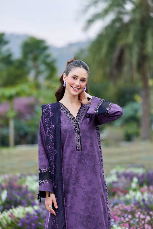 Farasha | Printed Essentials’26 | Lilac Haze