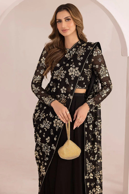 Jazmin | Formals Collection | EMBROIDERED CHIFFON UC-3021 - House Of Anaya