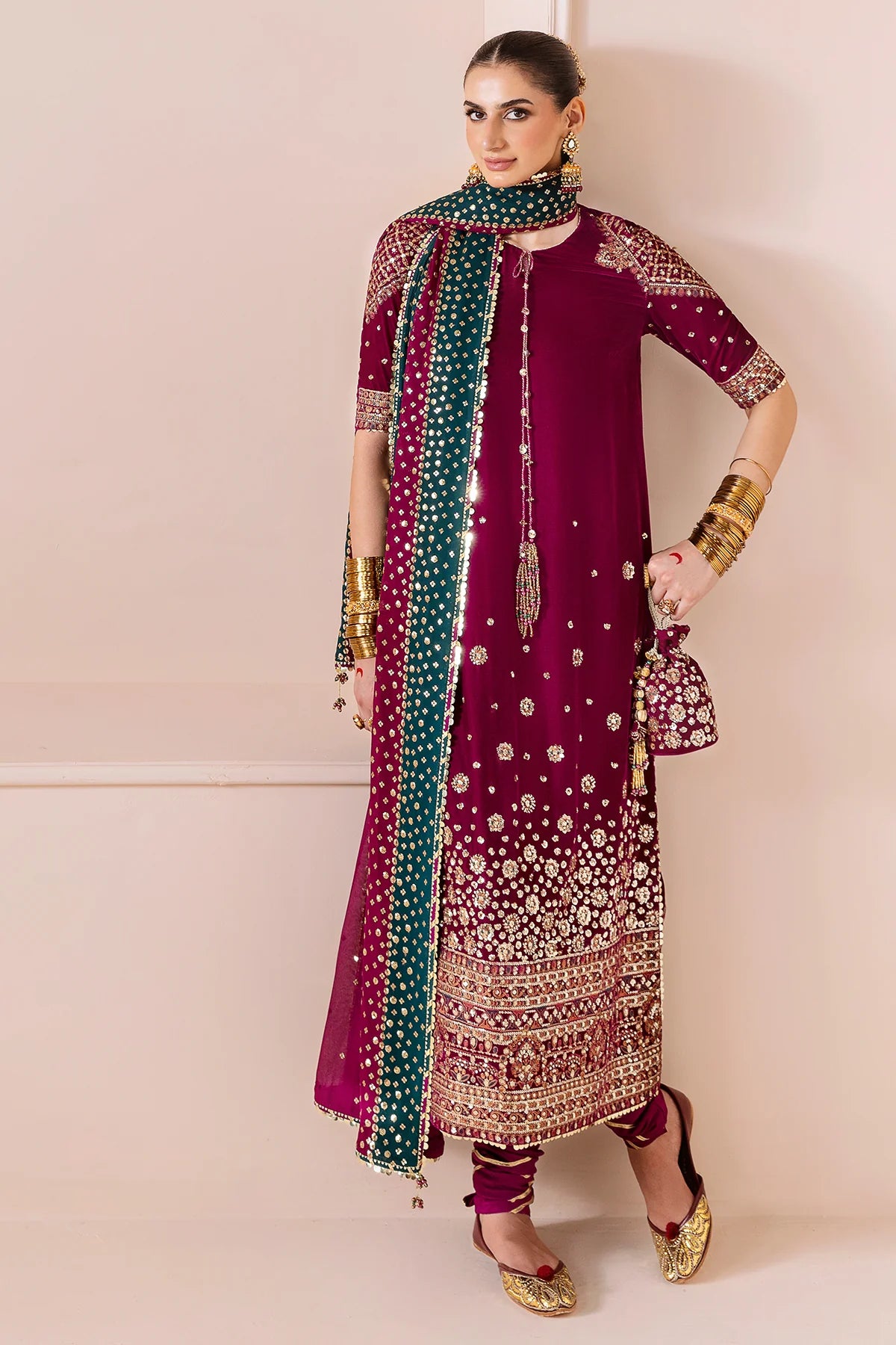 jazmin | Chandani Velvet Formals '25 | Embroidered Velvet Formal CVF D-02