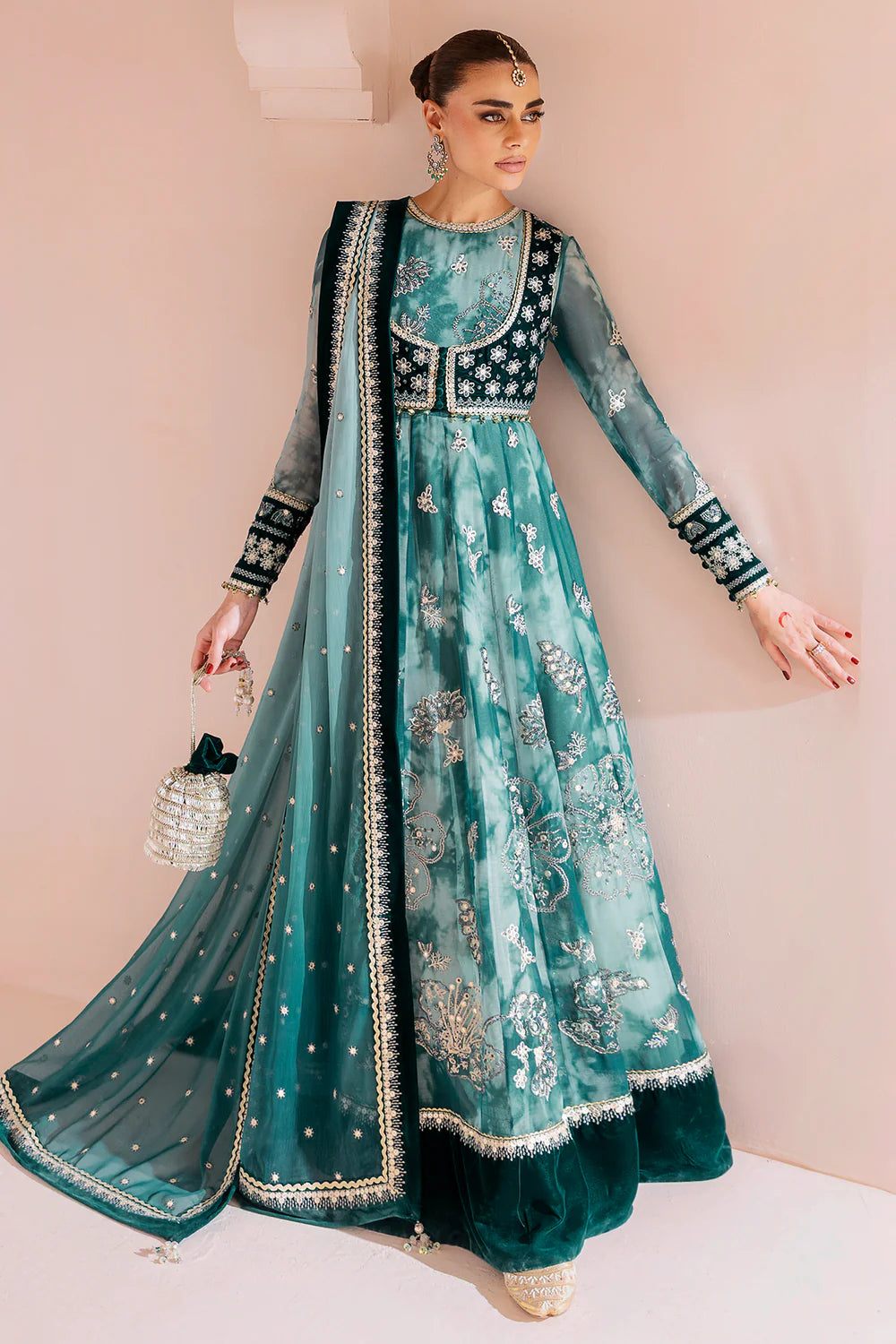 jazmin | Chandani Velvet Formals '25 | Embroidered Velvet Formal CVF D-06