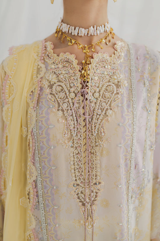 Qalamkar | Luxe Silk 25 | LK-03 LENI