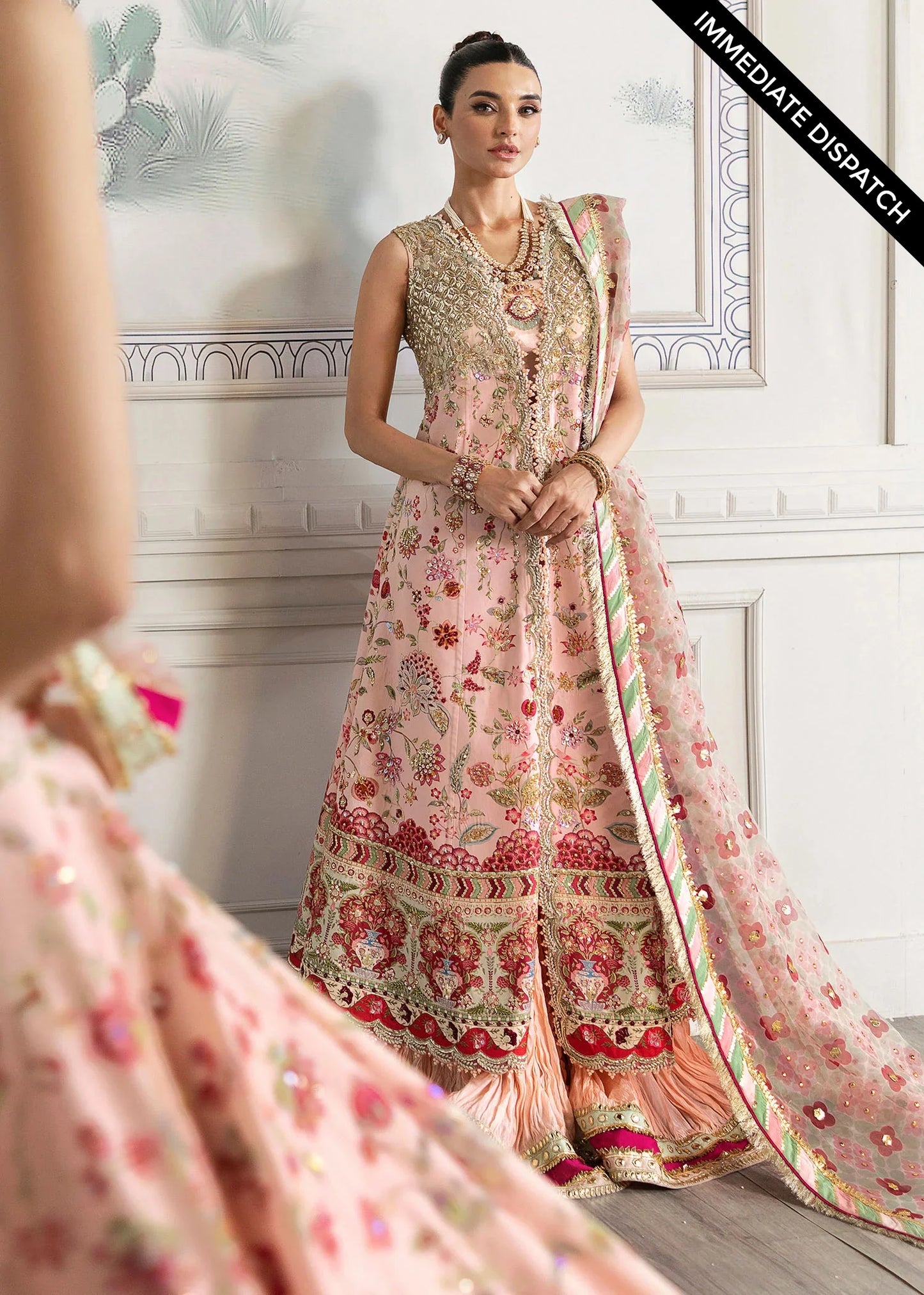 Crimson | CRIMSON X SAIRA SHAKIRA WEDDING '24 | Crystal Chinoiserie - House Of Anaya