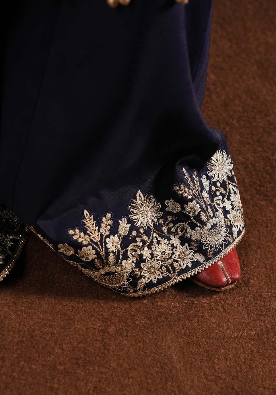 Zarqash | Lakhnawi Festive Chiffon 24 | ZQL 002A ADA