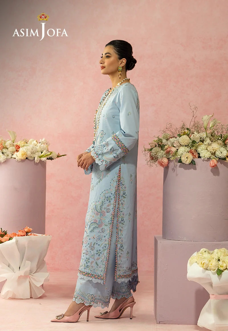Asim Jofa | Ishq e Eid | AJULW-10 Embroidered Lawn 3 Pcs