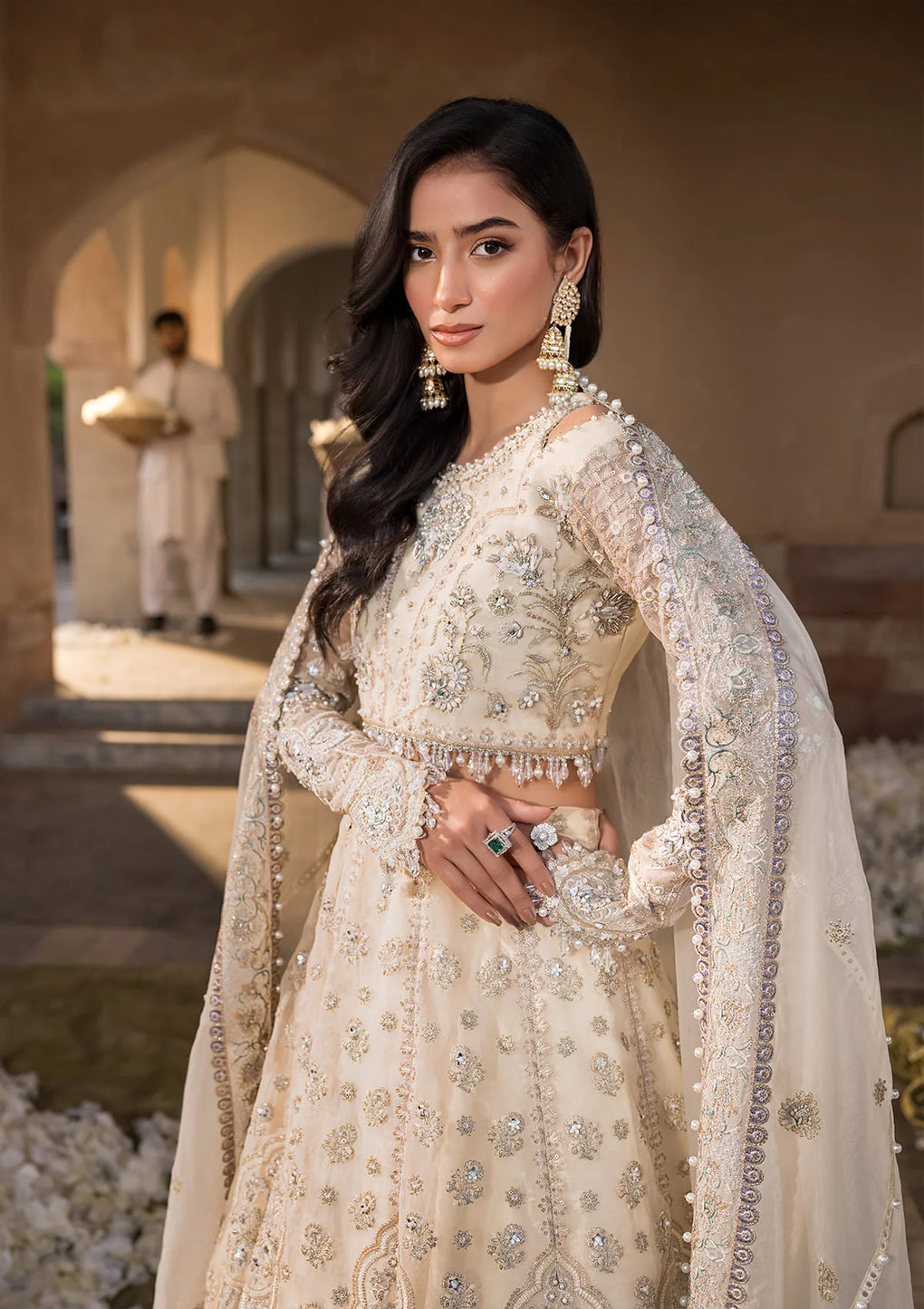 Elaf Premium | Formal Handwork Collection | EFH-06 GHAZAL - House Of Anaya