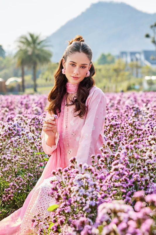 Farasha | Printed Essentials’26 | Pink Serenity