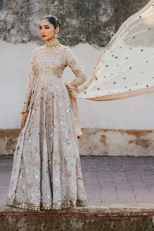 Iznik | Exclusive Formals | UE-313 Embroidered Raw Silk