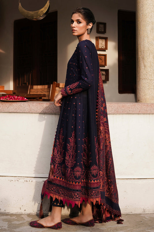 Jazmin | Winter Edition 24 | SLUB KHADDAR UW-0074 - House Of Anaya