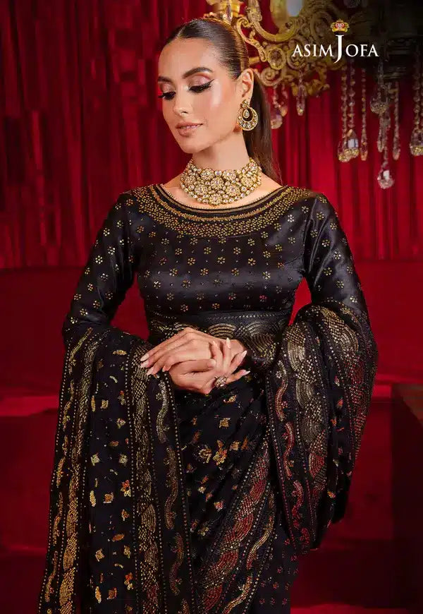 Asim Jofa | Bekhudi Luxury Chiffon 23 | AJBK-03 - House Of Anaya