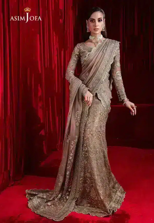 Asim Jofa | Bekhudi Luxury Chiffon 23 | AJBK-10 - House Of Anaya
