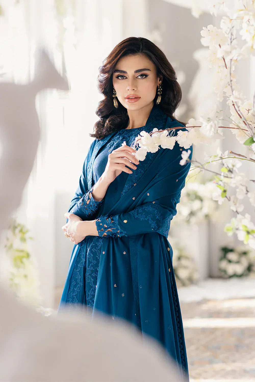 Azure | Ensembles Embroidered Formals | Aegean Breeze - House Of Anaya